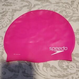Speedo Vibrant Pink Swim Cap